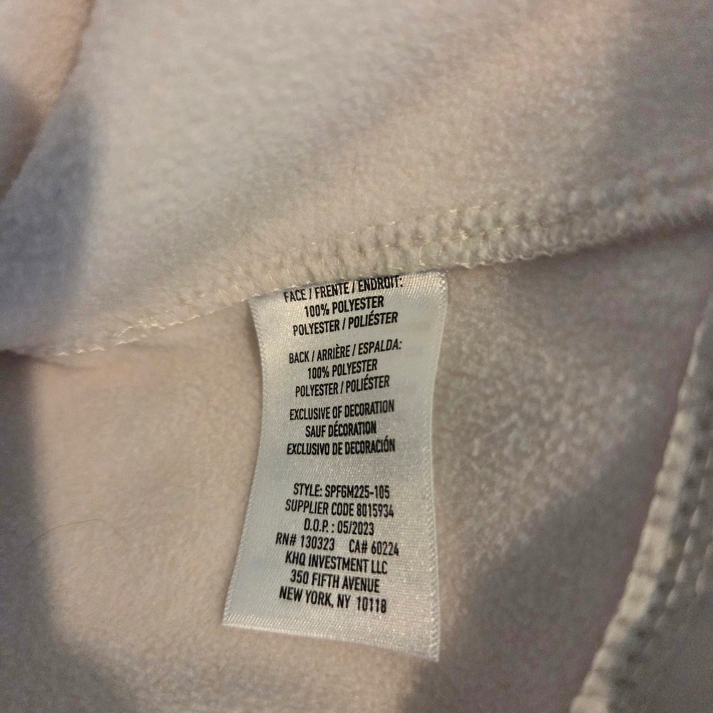 Spyder Womens Off White Hooded Softshell Fleece Lined Jacket Medium - Picture 7 of 8
